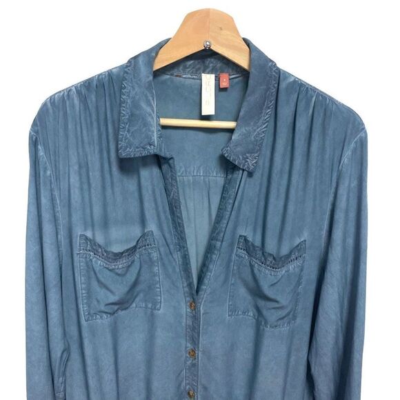 Anthropologie Pilcro Kimberly Tiered Midi Dress - Picture 3 of 10